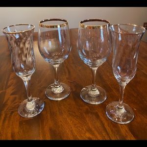 WINE & FLUTE GLASSES